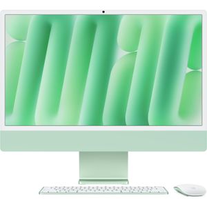 Apple - iMac 2024 - PC - Groen - M4 - 16 GB - 64 GB - 24 inch 4.5K Retina-display
