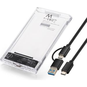 Ewent EW7064 (2.5"), Harddisk behuizing, Transparant
