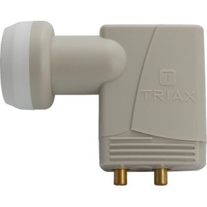 Triax TTW 200 Goud (Dubbele LNB, 40 mm), LNB, Grijs