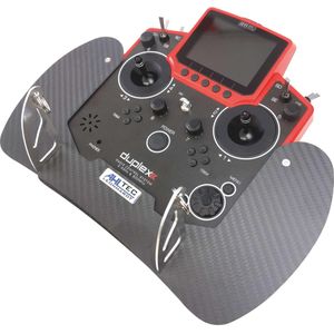 AHLtec Zenderconsole Jeti DS-12 Carbon met standaard zenderconsolebeugel, zonder handsteunen