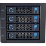 Fantec WR-C3141-12G Backplane - Zwart - Voor 4x 3,5/2,5 HDD/SSD