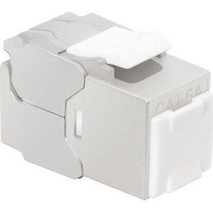 LogiLink Cat.6A Keystone Buchse STP 2226 AWG, 24er Pack, mit Staubschutzklappe (Keystone module), Netwerk accessoires