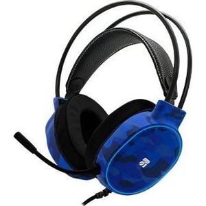 Xtreme 90502 Planet Gaming Headset (Bedraad), Gaming headset, Zwart, Blauw