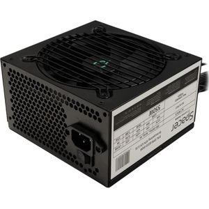 Spacer SPPS-BZCO-550 (550 W), PC-voedingseenheid, Zwart