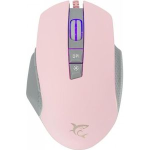 White Shark - GARETH-P - Game muis - Roze - 6400 DPI