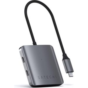 Satechi Aluminum 4 Port USB-C Hub - Space Grey