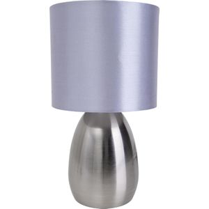 Näve, Tafellamp, Tafellamp Aurum H: 33 cm staal-heldergrijs (E14)