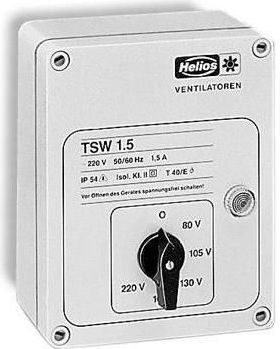 Helios - TSW 3,0 - Trafo-toerentalregelaar - 1-fase - 230 V - 3,0 A