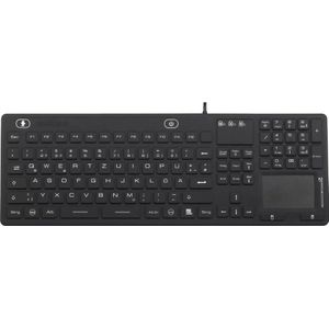 Renkforce - iM-IKB110-BK Toetsenbord - Zwart - Bedraad - IP68-gecertificeerd