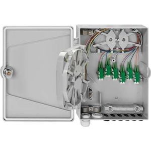 Rutenbeck APL 2xLC-D OS2 APC - Kabelaftakdoos, Netwerk accessoires