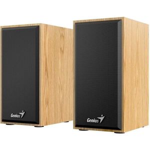 Genius SP-HF180 Leichtes Holz, PC-luidspreker, Bruin