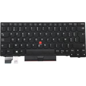 Lenovo 5N20V43151, Toetsenbord,, ThinkPad X13 Gen 1 (BE), Toetsenbord, Zwart