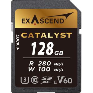 Exascend - Catalyst - Geheugenkaart - 128GB - SDXC - UHS-II - V60