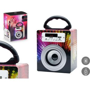 KBQ-02 - Bluetooth-luidsprekers - Multicolour - Hout