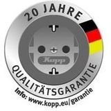 Kopp - PARIS - Druk-wisselschakelaar - Matzwart - 7-110 W Gloeilampen - 3-35 W LED