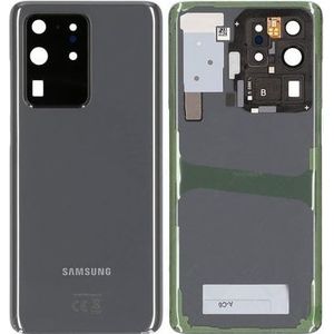 Samsung Batterijcover voor G988B Samsung Galaxy S20 Ultra - kosmisch grijs (Galaxy S20 Ultra), Smartphonehoes, Grijs