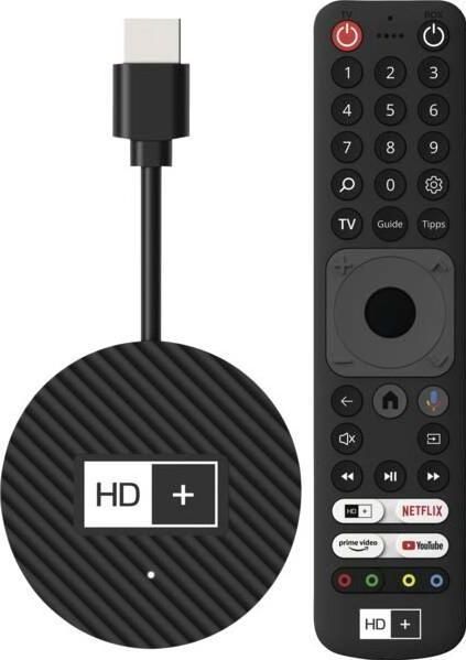 HD Plus IP TV-stick - Met Afstandsbediening - Plug-and-Play