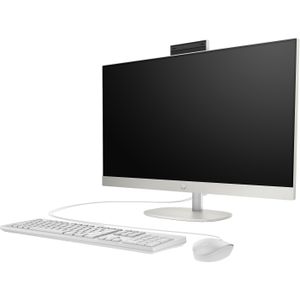 HP - 27-cr0111ng - All-in-One PC - Wit - AMD Ryzen 3 7320U - 8 GB - 512 GB