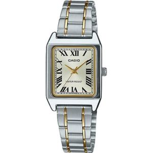 Casio, Horloge, COLLECTIE, Zilver, (Analoog horloge, 22 mm)