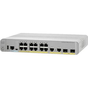 Cisco Schakelaar WS-C3560CX-12PC-S - 12 Poorten - PoE - Wit