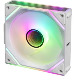 Blackstar Luna MAG-INF ARGB PWM Reverse Fan, white, 120 mm (120 mm, 1 x), PC ventilator, Wit