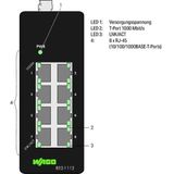 WAGO - 852-1112 - Industrial Ethernet Switch - 8 Poorten - 10/100/1000 MBit/s