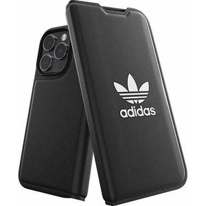 adidas OR Boekhoesje basic iPhone 14 Pro 6.1" czarno biały/zwart wit 50182 (iPhone 14 Pro), Smartphonehoes, Zwart