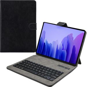 Mobilizera MOBILIZE PREMIUM BLUETOOTH TOETSENBORD COVER TIL SAMSUNG GALAXY TAB A7 10.4 (2020) SORTEREN (Galaxy tab A7), Tablet toetsenbord, Zwart