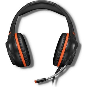 Lioncast HP 785 C Oranje (HP 785 C) (Bedraad), Gaming headset, Zwart, Oranje