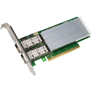Intel QSFP28 Netwerkkaart E810-CQDA2 PCI Express x16 (PCI Express 4.0 x16), Netwerkkaarten