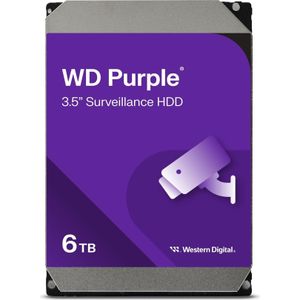 WD Purple (6 TB, 3.5", CMR), Harde schijf