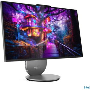 Lenovo - Yoga AIO 27IAH10 - PC - Grijs - 1000 GB - 32 GB - Intel Core Ultra 9 285H