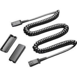 Poly Plantronics Hoofdtelefoon Verlengkabel, Accessoires voor koptelefoons