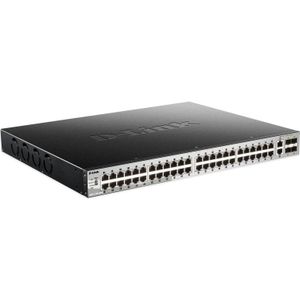 D-Link - DGS-3130-54TS - Managed Switch - 48 Poorten - Gigabit Ethernet