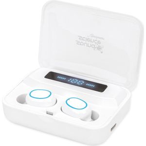 Manhattan Sound Science Draadloze In-Ear Hoofdtelefoon (120 h, Draadloze), Koptelefoon, Wit