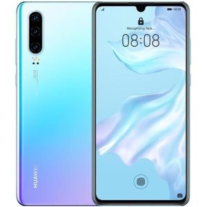 Huawei P30 (128 GB, Ademend kristal, 6.10", Hybride dubbele SIM, 4G), Smartphone, Blauw