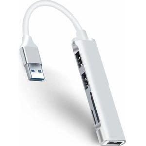 PowerGuard Otg (USB-C, 3 ports), Docking station + USB-hub, Grijs