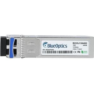 BlueOptics Bittware SFP-10G-ER-13-BI Compatibele SFP+ Transceiver BO35J13640D, Zendontvangers, Zilver