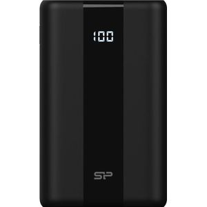 Silicon Power Energiebank QS55 20000 mAh, zwart (20000 mAh, 22.50 W, 38.50 Wh), Powerbank, Zwart