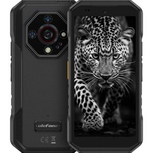 Ulefone - Armor X32 - Smartphone - Zwart - 128 GB - Dubbele SIM - 4G