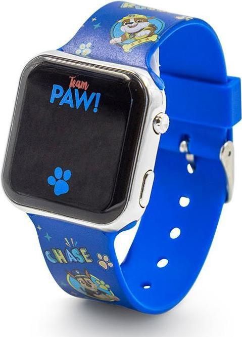 Accutime - LED Watch Paw Patrol - Kinderhorloge Met LED Display Voor Datum en Tijd - Blauw