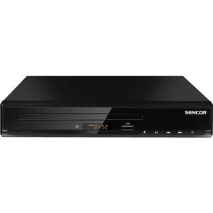 Sencor - SDV 2513H - DVD-speler - Zwart - HDMI - SCART - USB