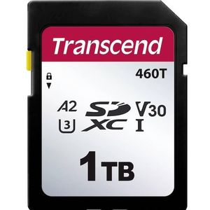 Transcend - TS1TSDC460T-VS1 SD-kaart - 1 TB - SDXC - U3 - UHS-I