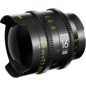 Dzofilm Vespid Prime 16 T2.8 voor PL/EF-vatting (Canon EF, PL, Volledig formaat), Objectief, Zwart