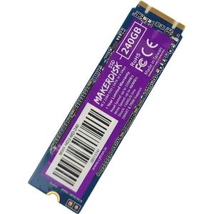 Cytron MakerDisk M.2 2280 SSD harde schijf voor Raspberry PI met NOOBS 240GB (240 GB, M.2 2280), SSD
