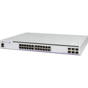 Alcatel -Lucent OmniSwitch 6560-P24X4 (24 ports), Netwerkschakelaar, Zilver