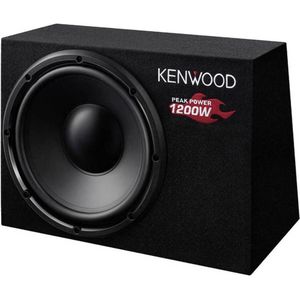 Kenwood, Auto HiFi Subwoofer, Auto Subwoofer passief KSC W1200B Behuizing (1200 W)