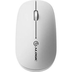 Alogic - Echelon - Bluetooth Muis - Wit - Draadloos en Bedraad - USB-C Opladen