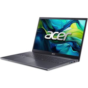 Acer Aspire 17 (17.30", 1000 GB, 16 GB, DE, Intel Core 5 120U), Notebook, Grijs