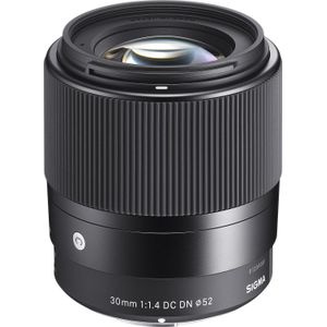 Sigma 30mm F1.4 DC DN Hedendaags, Nikon-Z (Nikon Z, APS-C / DX), Objectief, Zwart